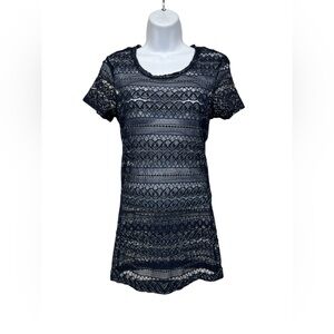 BKE sheer blouse size medium